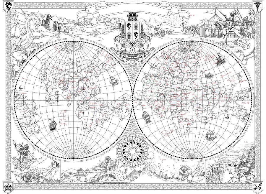 Лунный скульптор. Книга 15 (ЛП) - maps.jpg