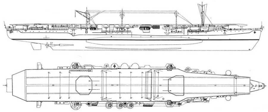 Боевые корабли японского флота. Линкоры и авианосцы 10.1918 – 8.1945 гг. Справочник - pic_42.jpg