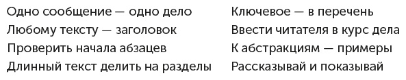 Текст по полочкам. Краткое пособие по деловой переписке - i_002.png